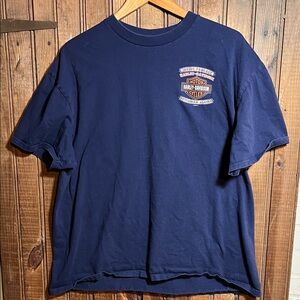 Harley-Davidson Men's Dark Blue Tee